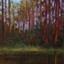 Sunset, Trinity Pass - Oil on wood 8 x 10 Copyright 2012 Tim Malles (640x513)